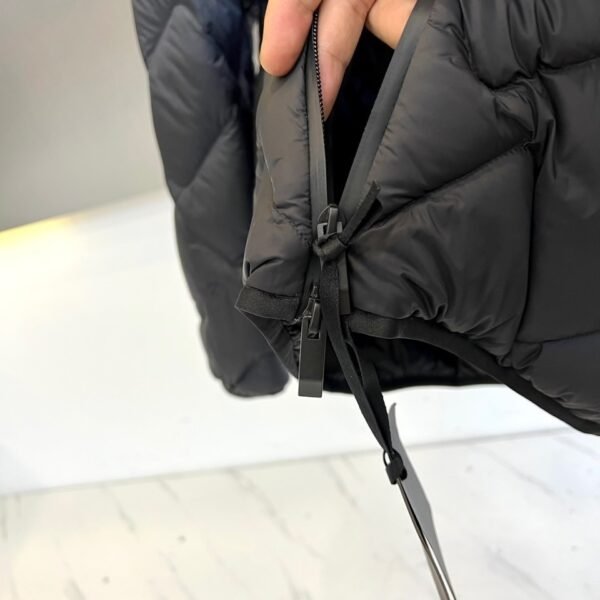 MNCLR Quilted Hooded Jacket - Black