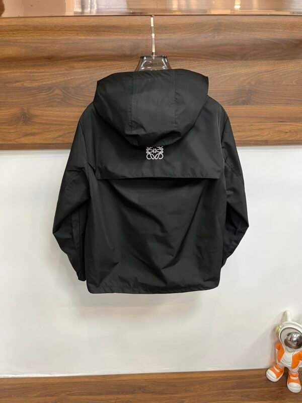 LWE Hooded Zip-Up Jacket - Black
