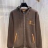 HRMS Zip-Through Hooded Jumper With Logo Detail