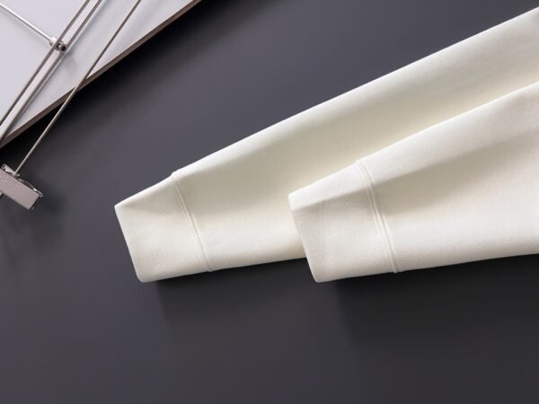 GCCI Graphic Print Hooded Jumper - White