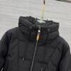 LVE Padded Hooded Coat – Black