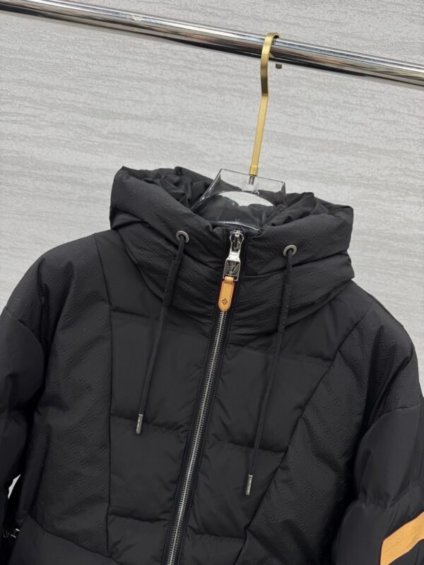 LVE Padded Hooded Coat – Black