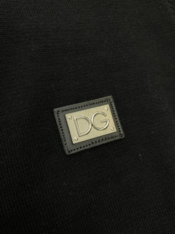 DG Crew Neck Jumper - Minimal Logo Design