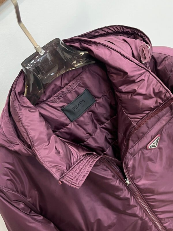 PRDA Hooded Zip-Up Jacket - Burgundy
