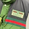 GCCI Padded Logo Gilet – Green