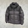 LVE Padded Hooded Coat – Charcoal Grey
