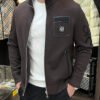LWE Zip-Up Jacket - Brown