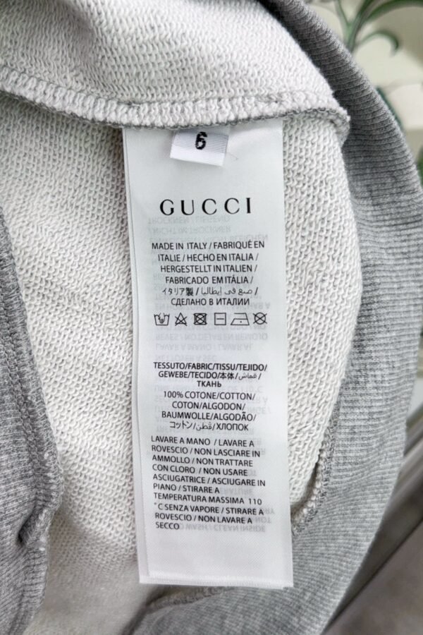 GCCI Printed Logo Hooded Jumper