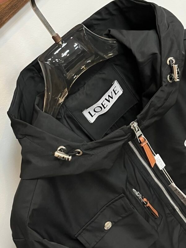 LWE Hooded Zip-Up Jacket - Black