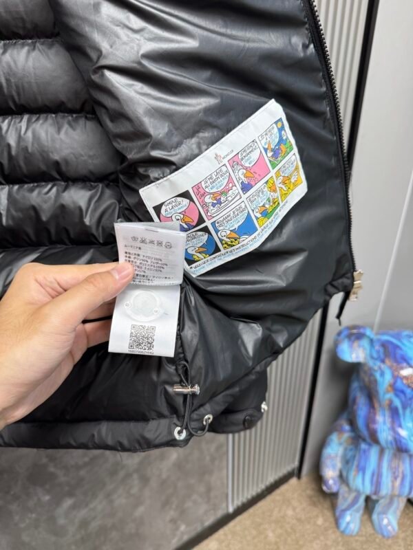 MNCLR Hooded Puffer Jacket - Black