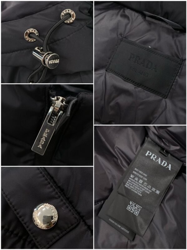 PRDA Hooded Zip-Up Jacket - Black