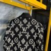 LVE Monogram-Style Zip Jacket – Black
