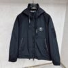 BRBY Black Hooded Jacket