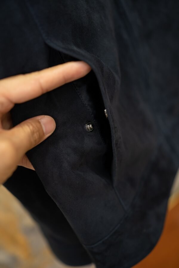 DG Collared Zip Jacket - Black