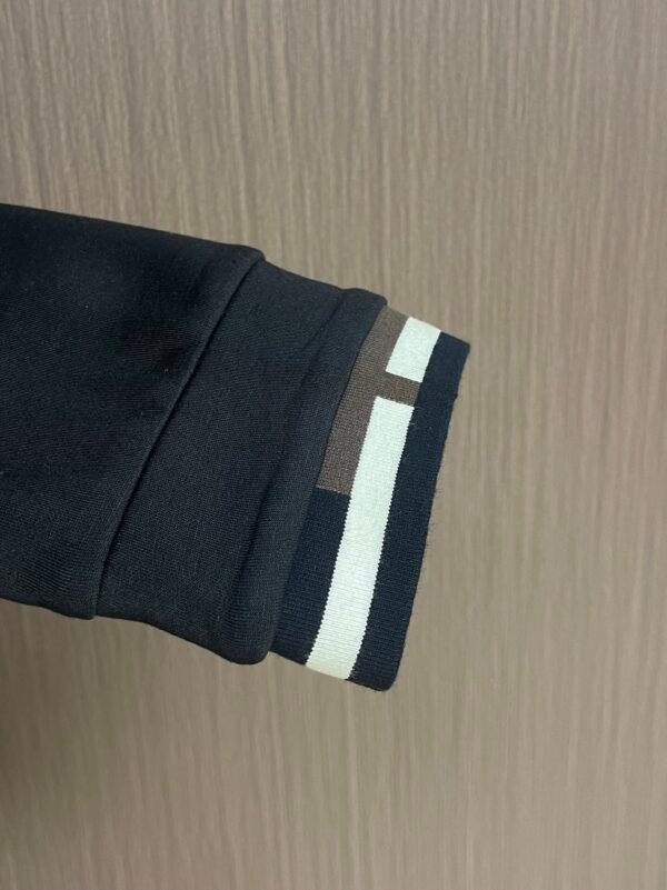 f2b834f7 HRMS Ribbed Crew Neck Jumper with Contrast Trim- Black