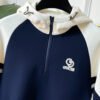 GCCI Hooded Half-Zip Jumper - Navy