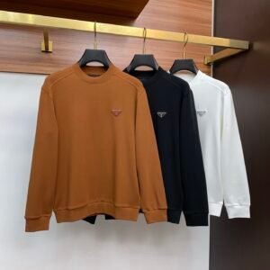 PRDA Crew Neck Jumper with Minimal Logo Patch