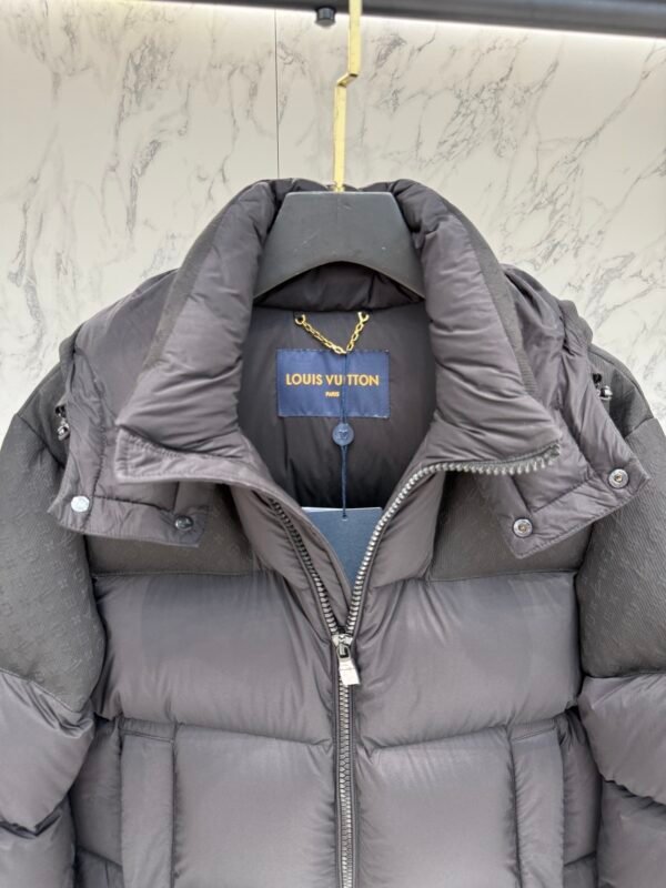 LVE Padded Hooded Coat – Charcoal Grey