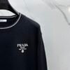 f4dcfe28 PRDA Crew Neck Jumper with Contrast Trim - Black