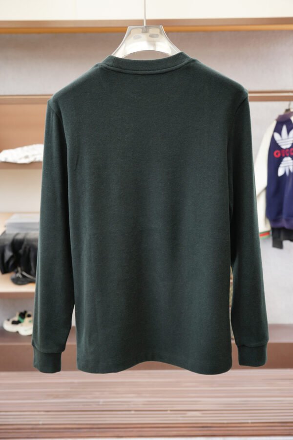 PRDA Crew Neck Jumper  with Chest Logo Detail - Deep Green