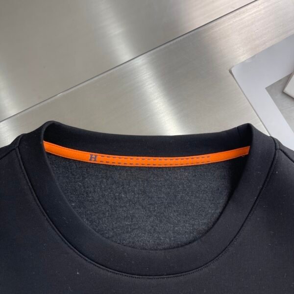 f53fa64e HRMS Appliqué Chest Patch Crew Neck Jumper - Black