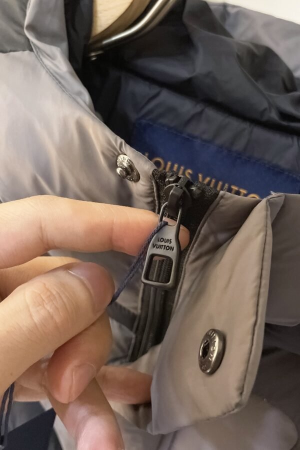 LVE Dark Grey Hooded Padded Jacket