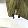 PRDA Quilted Zip Gilet - Olive Green