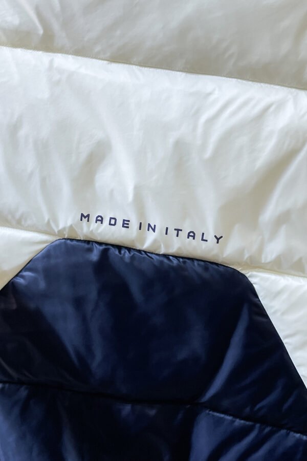 f5fef01e GCCI Zip-Front Padded Gilet with Embroidered Patch