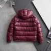 MNCLR Hooded Puffer Jacket - Burgundy