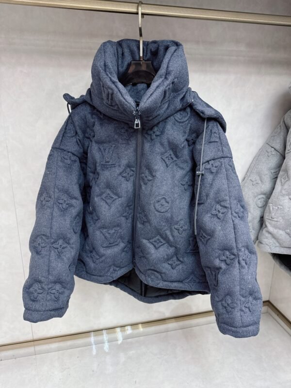 LVE Embossed Hooded Jacket