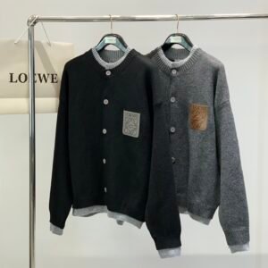 LWE Button-Up Knit Jacket