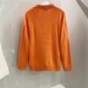 HRMS Knit Jumper with Embroidered Logo Detail - Orange