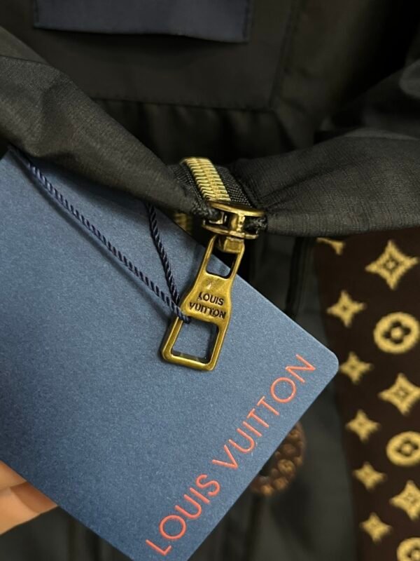 LVE Black Hooded Panel Jacket