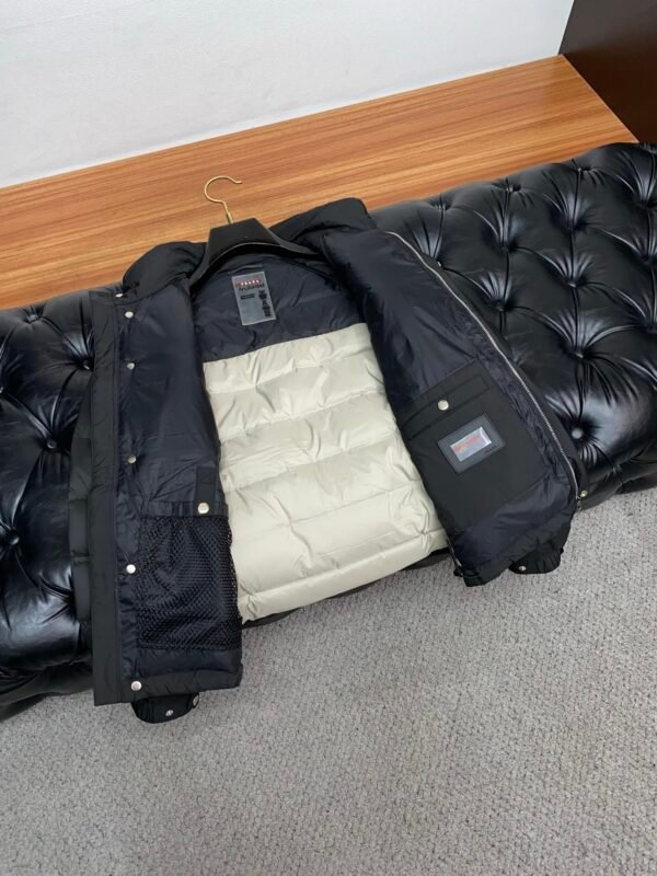 PRDA Quilted Puffer Jacket - Black