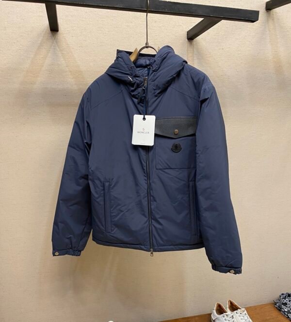 MNCLR Hooded Zip Jacket - Navy