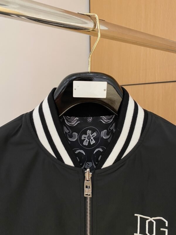 DG Zip Jacket - Dark Grey Print