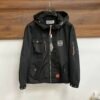 LWE Hooded Zip-Up Jacket - Black