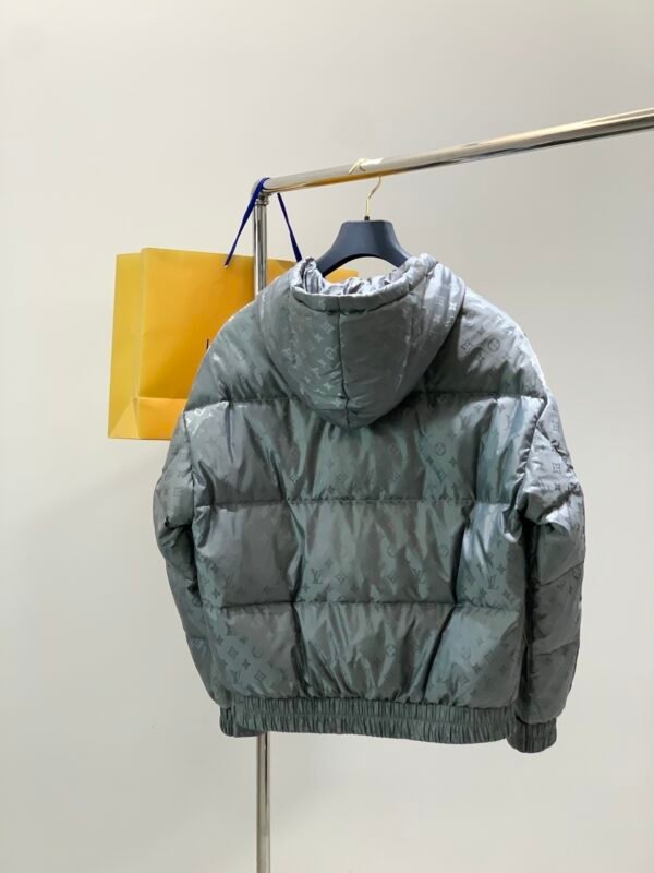 LVE Grey Monogram Puffer Jacket