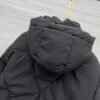 LVE Padded Hooded Coat – Black