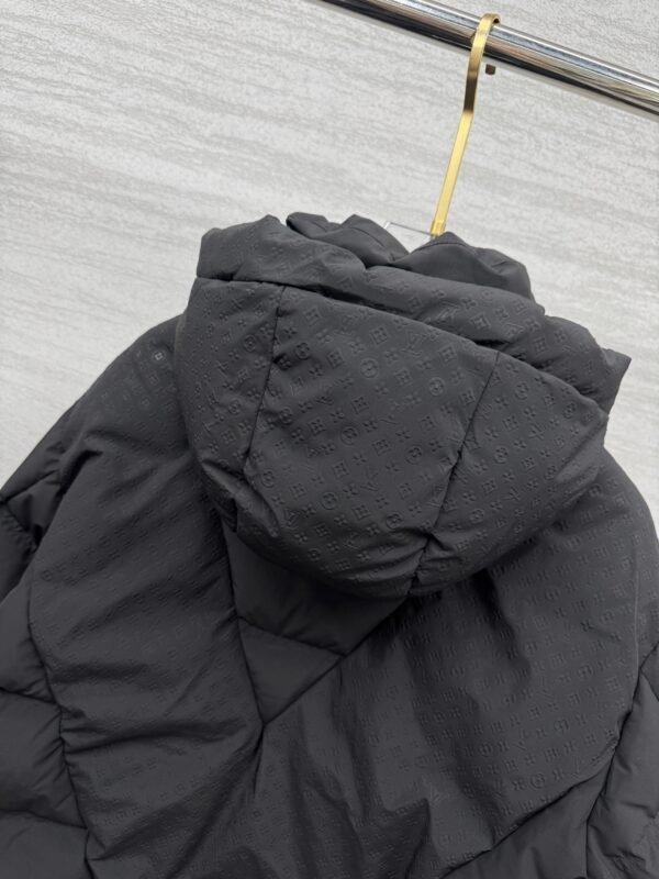 LVE Padded Hooded Coat – Black