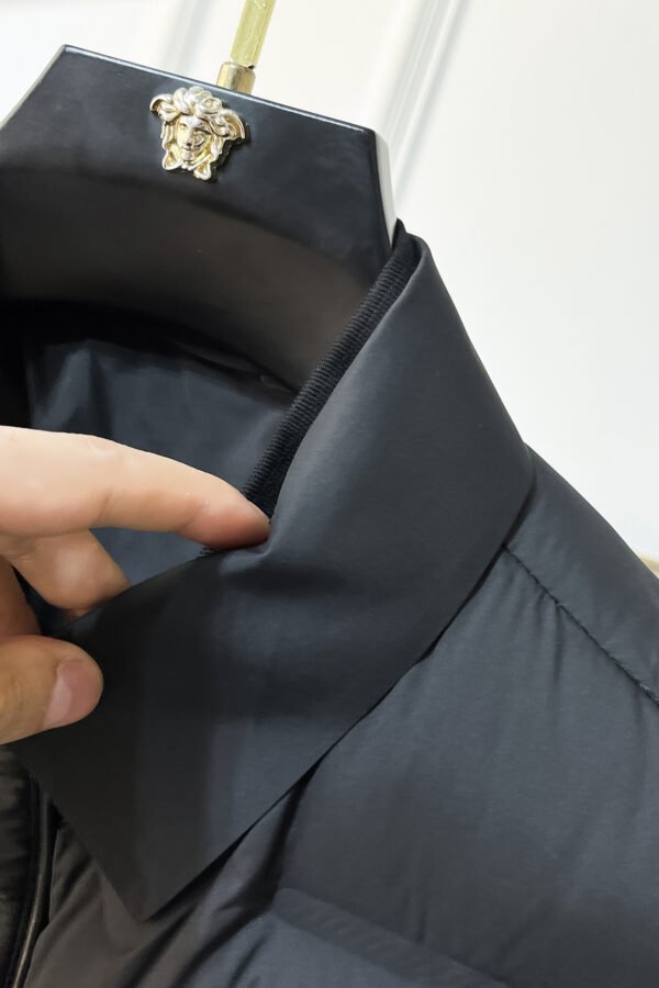 PRDA Puffer Jacket with Chest Pocket - Black