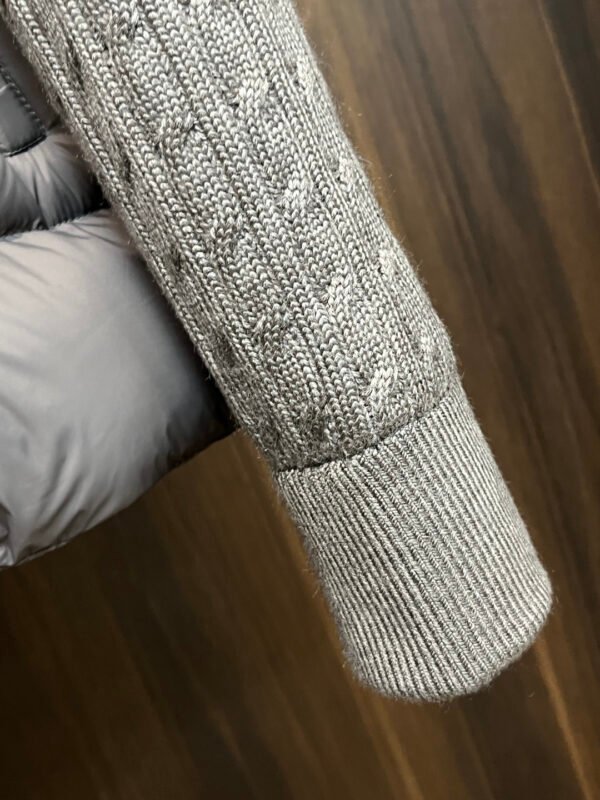 MNCLR Hybrid Knit Sleeve Jacket