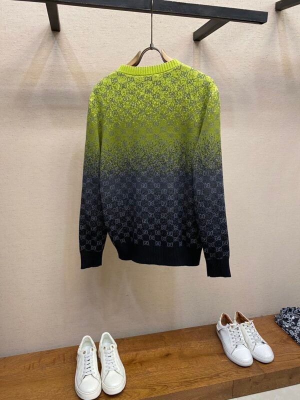 GCCI Gradient Monogram Crew Neck Jumper