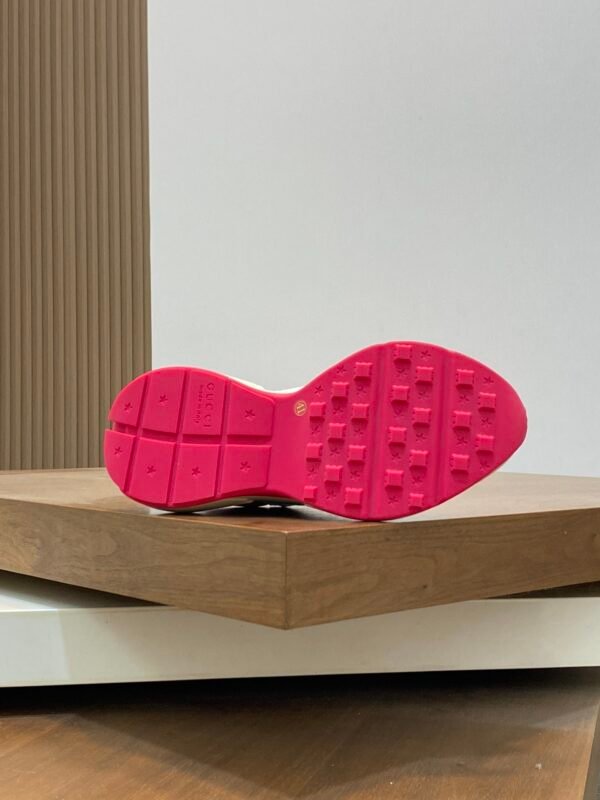 GCCI Trainers with All-Over Monogram Pattern - Multicolour