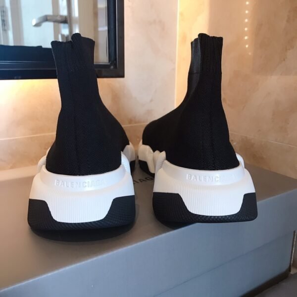 BLNCG Sock-Style Trainers - Black/White