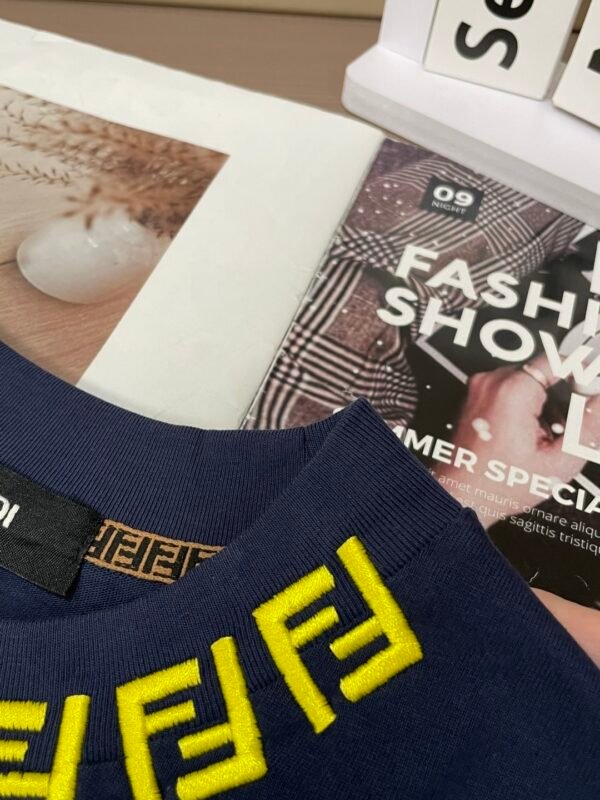 02876536 FND Crew Neck Jumper - Navy Blue