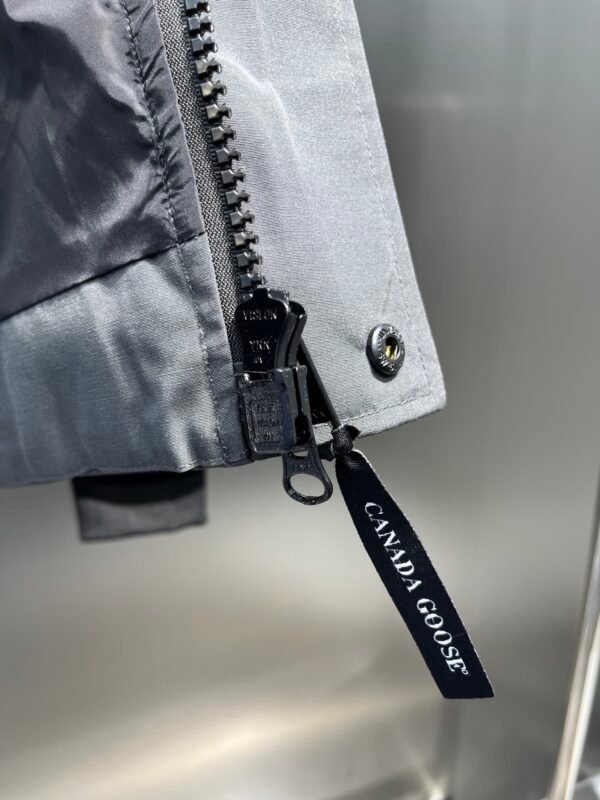 CG Quilted Hooded Puffer Jacket - Grey