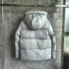 CG Hooded Zip-Up Puffer Jacket - Silver Grey
