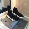 BLNCG Sock-Style Trainers - Black/White