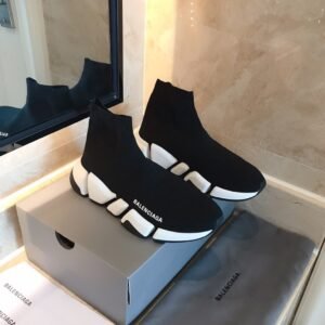 BLNCG Sock-Style Trainers - Black/White